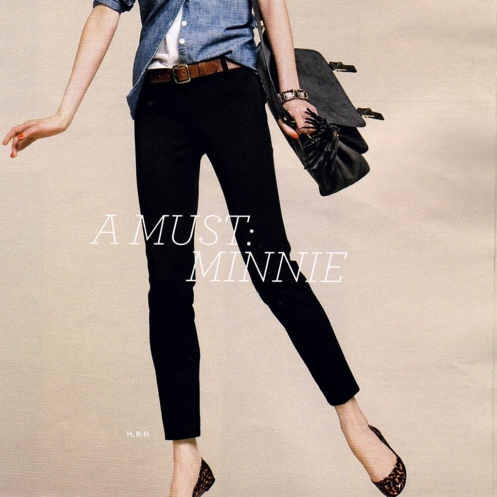 J. Crew Minnie Stretch Pant